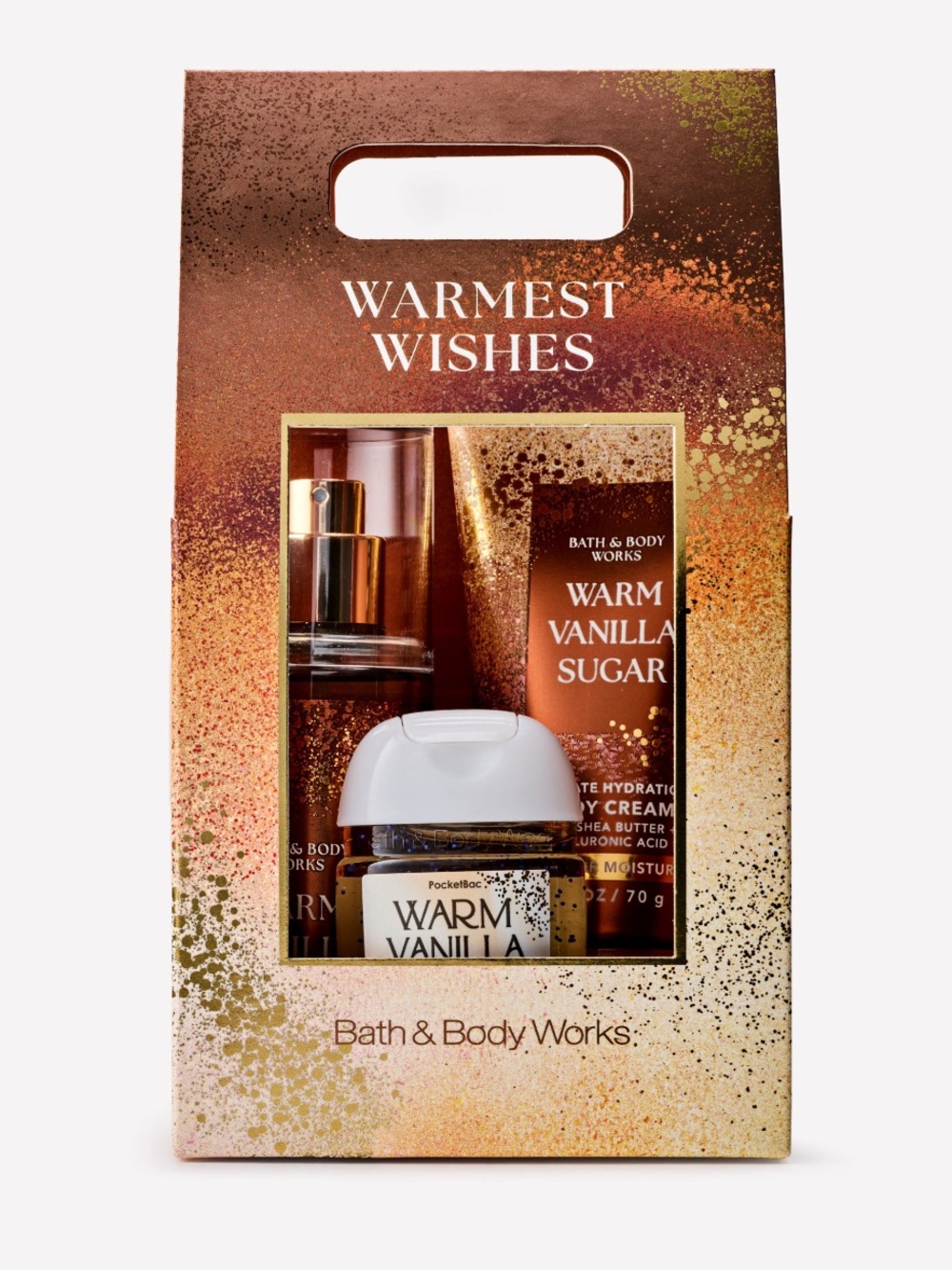Luxurious Warm Vanilla Sugar Mini Gift Set by Bath & Body Works